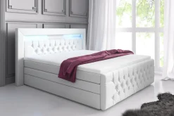 Komplett Sängpaket Celio Lyx 180x200 LED-belysning