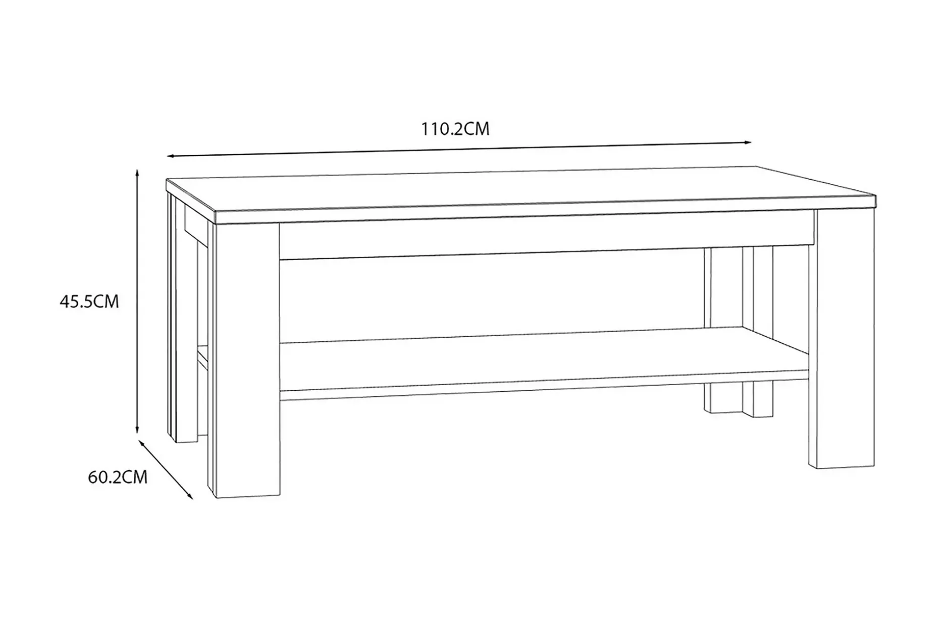 Konitsa Soffbord 110 cm