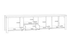 Konitsa Tv-bänk 210 cm