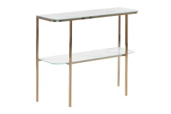 Konsolbord Calvert Vitt, guld