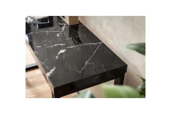 Konsolbord Wohnling 120 cm modern konsol med metallben Svart