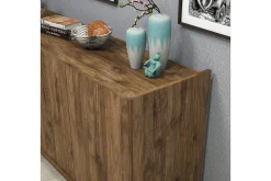 Konsollbord Challur Konsollbord 180 cm Mörkbrun