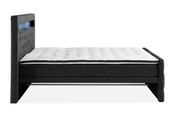 Kontinentalsäng Cloud47 Francisco Sängpaket Black Lådor