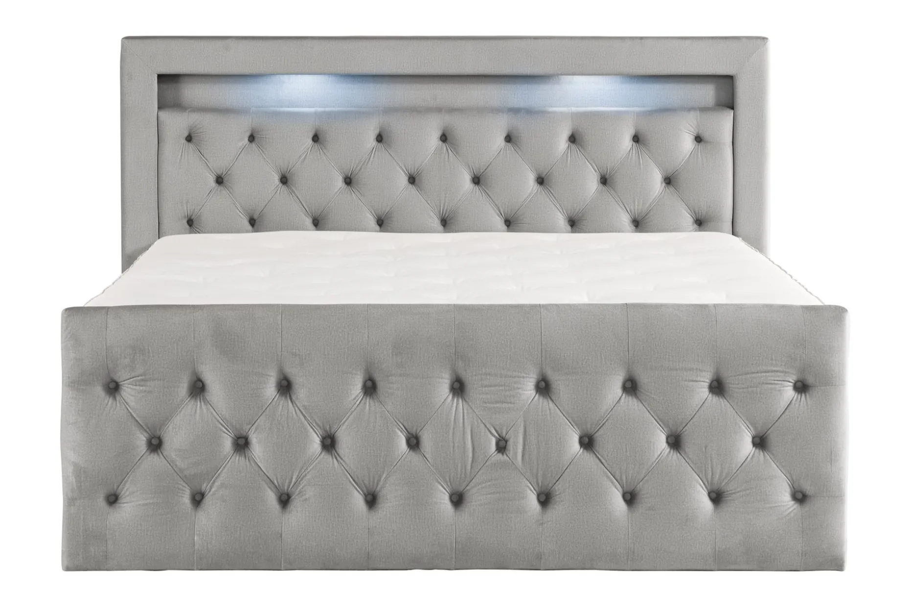 Kontinentalsäng Cloud47 Francisco Sängpaket Dark grey Lådor