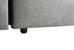 Kontinentalsäng Cloud47 Francisco Sängpaket Dark grey Lådor