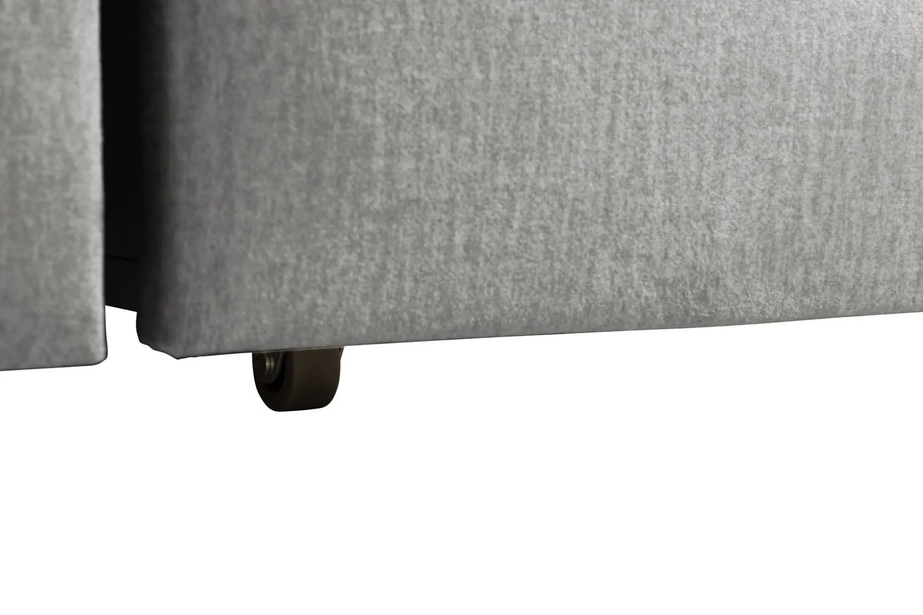 Kontinentalsäng Cloud47 Francisco Sängpaket Dark grey Lådor