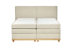 Kontinentalsäng Dynasty Beige-Ljust Trä, 180x200 cm