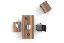 Kontorsmöbelset Mono 08 Barock / Antracit