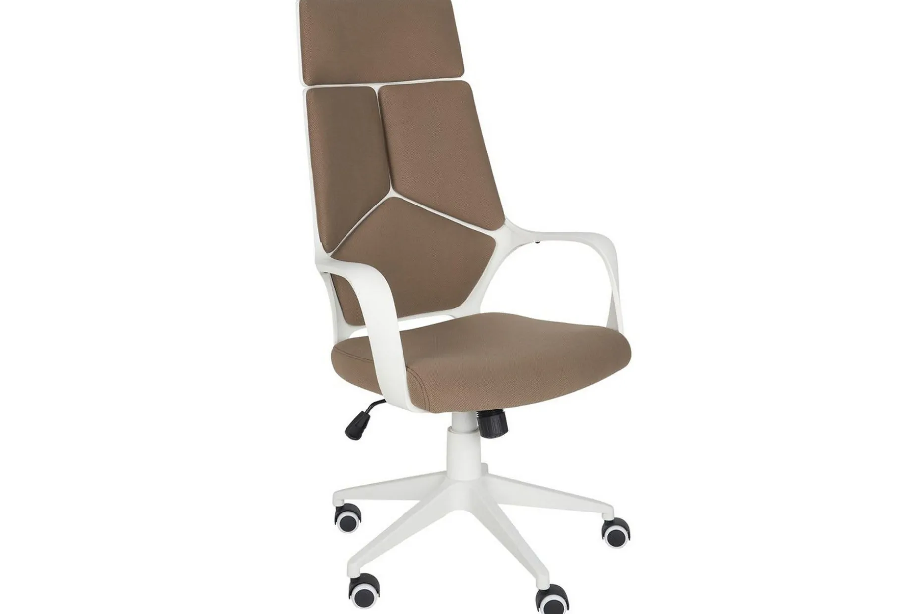 Kontorsstol Delight Brun/Vit
