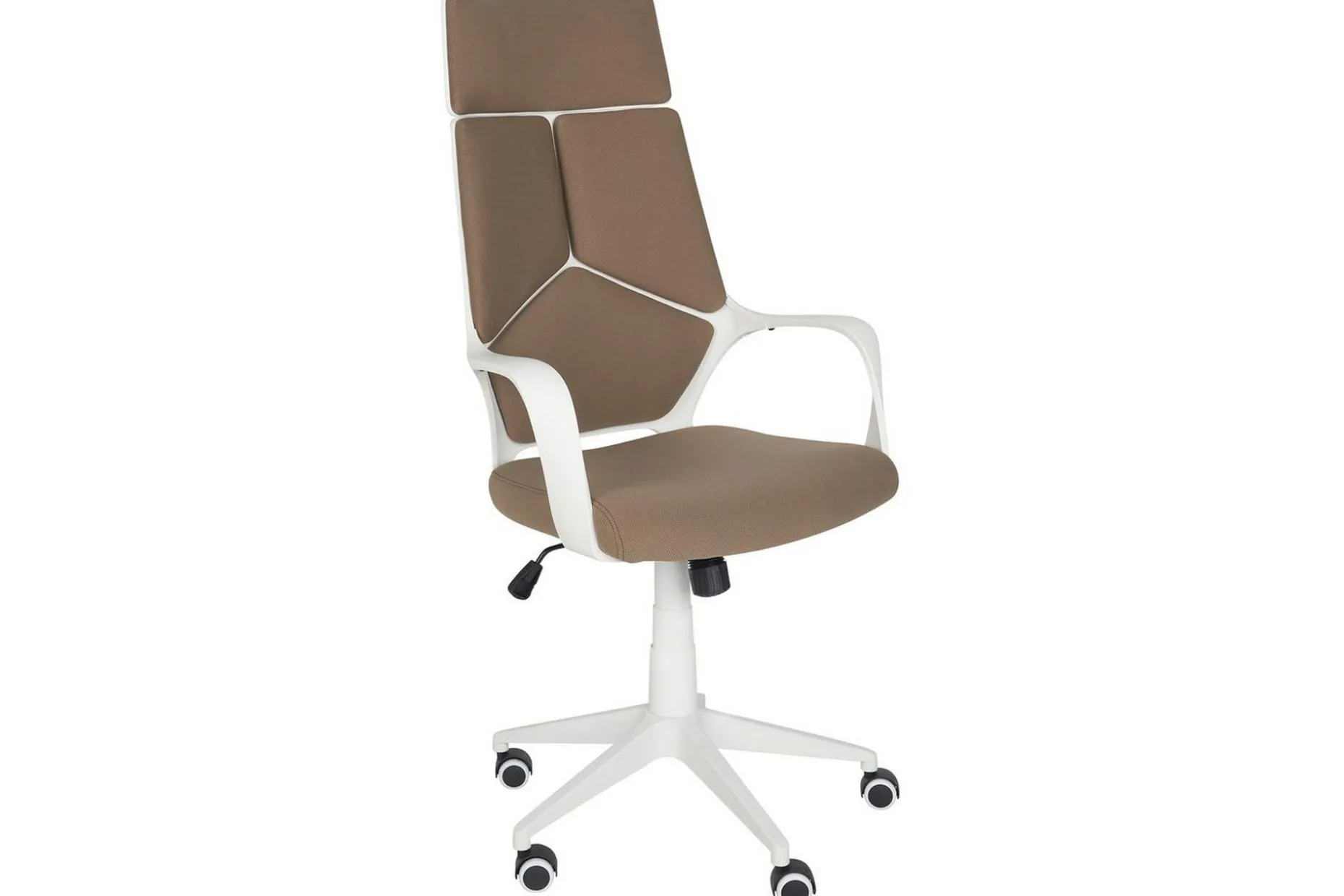 Kontorsstol Delight Brun/Vit