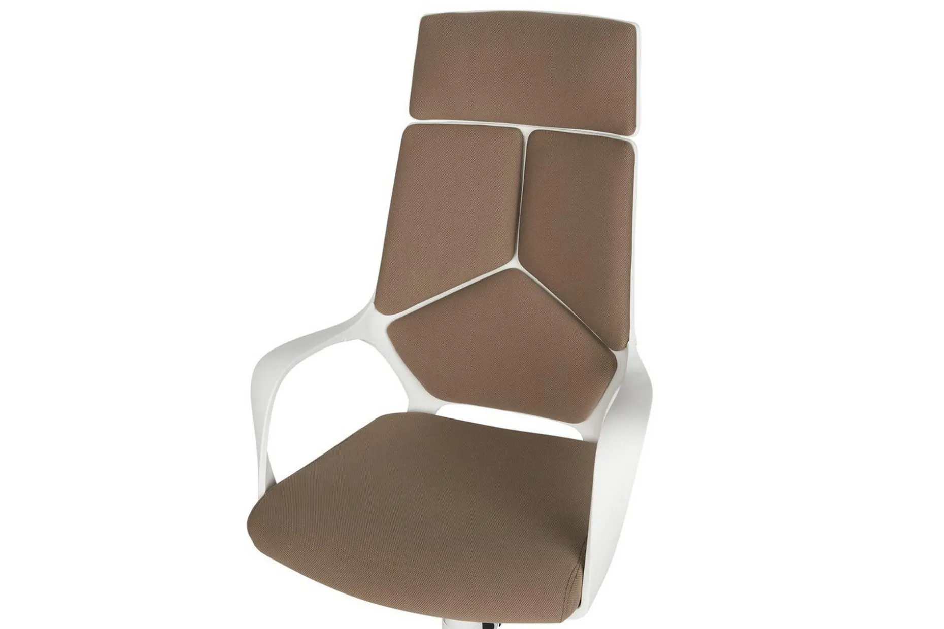 Kontorsstol Delight Brun/Vit