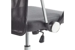 Kontorsstol Design Grå/svart/silver