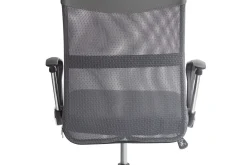 Kontorsstol Design Grå/svart/silver