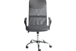 Kontorsstol Design Grå/svart/silver