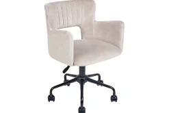 Kontorsstol Sanilac Beige/grå/svart