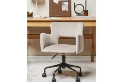 Kontorsstol Sanilac Beige/grå/svart