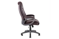Kontorstol CALVIN 81x65xH114-1215cm mörkröd