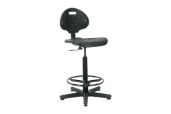 Kontorstol Hög Nargo 71x71xh89-120 cm Svart