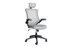 Kontorstol Ragusa 665xd51xh117-126 cm Grå