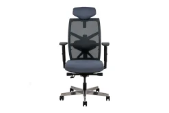 Kontorstol Tune 70x70xh111-128 cm Grå