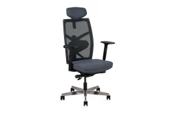 Kontorstol Tune 70x70xh111-128 cm Grå