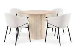 Kopparbo Matbord 106 cm med 4 Filip Matstolar