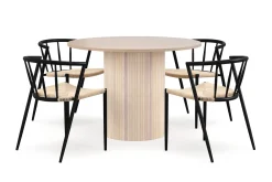 Kopparbo Matbord 106 cm med 4 Winston Matstolar