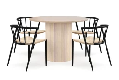 Kopparbo Matbord 106 cm med 4 Winston Matstolar