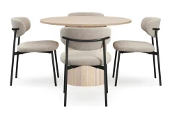 Kopparbo Matbord 106 cm med 4 Lucy Matstolar