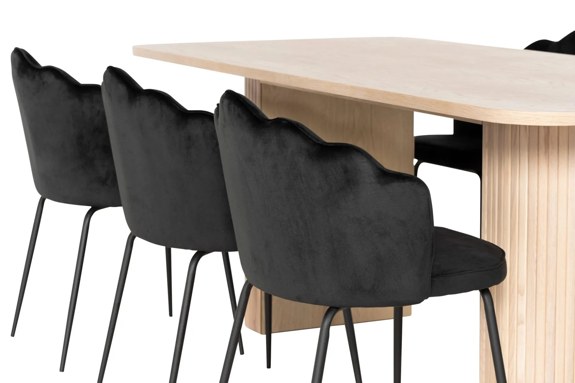 Kopparbo Matgrupp 200 cm inkl 6 Broddhult Stolar