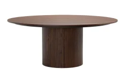 Kopparbo Runt Matbord 180 cm med 8 Nibe Plus Matstolar