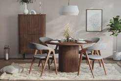 Kopparbo Runt Matbord 120 cm för 6 personer