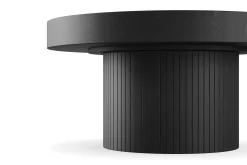 Kopparbo Soffbord 90 cm Runt Svart