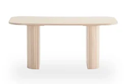 Kopparbo Soffbord 120 cm Vitlaserad Ek
