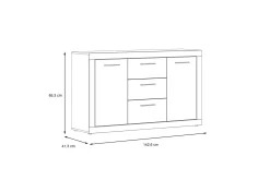 Kranea Sideboard 41x143 cm