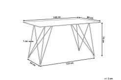 Kreilkamp Matbord 140x80 cm