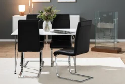 Kronblom Matgrupp 120 cm med 4 Cibus Stol