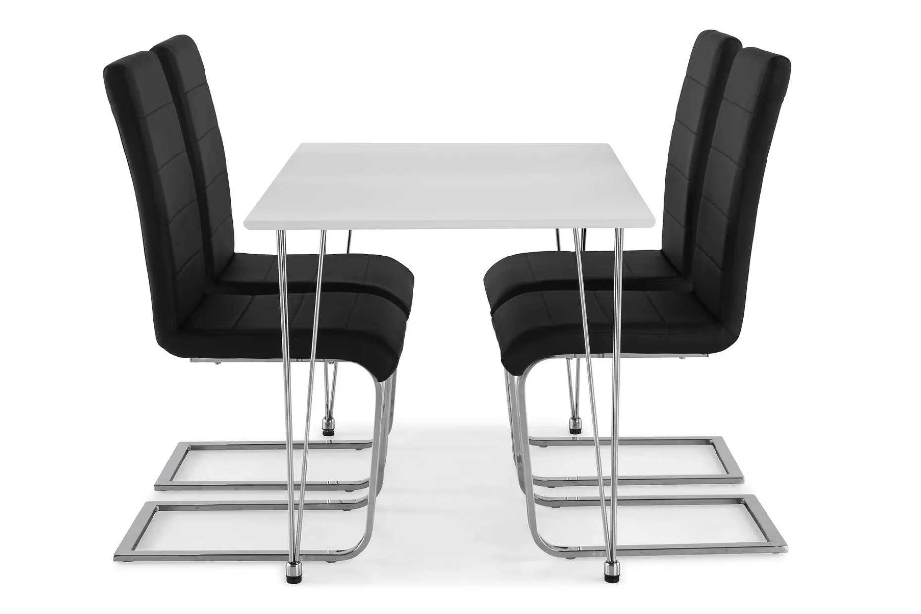 Kronblom Matgrupp 120 cm med 4 Cibus Stol