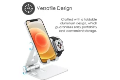 Laddningsställ Desire2 för Apple Watch Silver