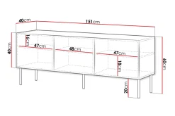 Laholm Tv-bänk 151 cm