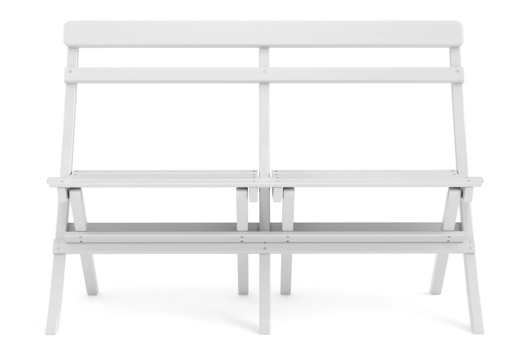 Landet liten soffa utomhus 110x60x89 cm - Träsoffa akacia
