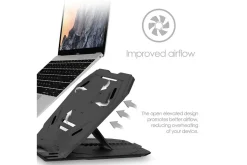 Laptopställ Desire2 2-in-1 360 Roterbar Svart