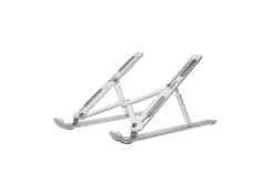 Laptopställ Desire2 Vikbart X-format Aluminium Silver