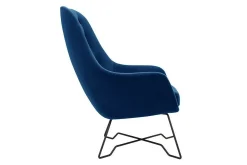 Laytown Fåtölj Dark Blue/Black