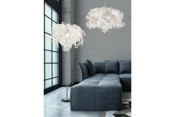 Leavy Taklampa 70cm 4L E14 vit