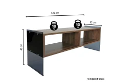 Lekkenne TV-bänk 122 cm
