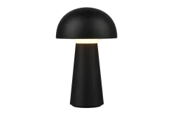 Lennon LED Bordslampa svart uppladdningsbar