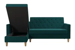 Liberty Divanbäddsoffa Grön
