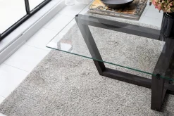 Liepene Soffbord 105x65 cm Svart