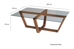 Liepene Soffbord 105x35x105 cm